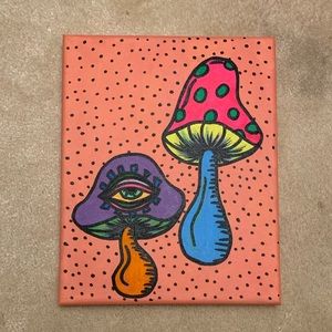 Original mushroom painting!!
